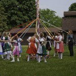 A traditional May Day celebration: the Maypole Photo: Starley2 / flickr