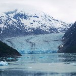 Up close to Dawes Glacier