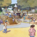 Renovations at Lafayette Park are supported by the 2008 parks bond   Illustration: courtesy Friends of Lafayette Park