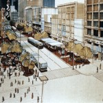Rendering of the State Street Mall in Chicago   illustration: UIC Digital Collections / flickr