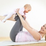 Some postnatal exercise classes include working out with your new baby