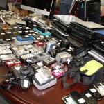 A portion of the recovered stolen property    photo: SFPD Central Station Investigative Team