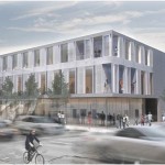 Exterior of the new SFJazz Center (courtesy sfjazz)