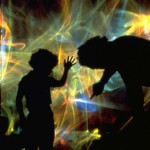 Sun Painting, an exhibit created by Bob Miller, 1985   Photo: Susan Schwartzenberg