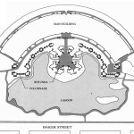 Plan of the Palace of Fine Arts from 2003 historic landscape survey