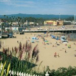 See for miles down Santa Cruz’s scenic boardwalk from the Dream Inn