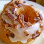 Dynamo Donuts’ not-to-miss bacon maple apple donut   photo: Susan Dyer Reynolds