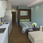 38 Harriet’s micro-apartments get a lot into a small space PHOTO: Panoramic Insterests 2011