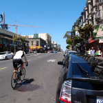 Biker safety is one of the driving reasons for the Polk Street changes (Photo: earl adkins)