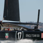 Ballet on the bay as Oracle Team USA practices photo: © ACEA / PHOTO GILLES MARTIN-RAGET