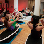 Locals get a Surfset high-energy group workout at the new Sweat Republic