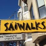 Saiwalks on Steiner Street offers casual indoor and outdoor dining photo: Lexi lee