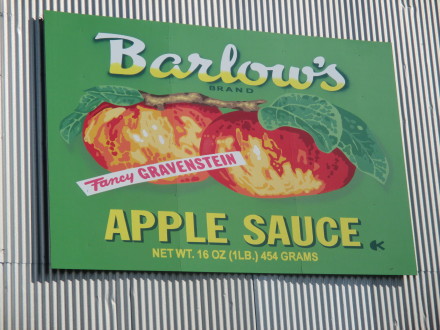 A sign of the original Barlow. Photo: Bo Links