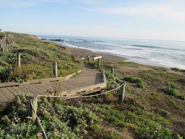 Stroll Moonstone Beach Boardwalk. Photo: Bo Links