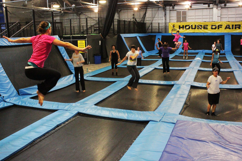 Marina Times Bound Into The New Year With Trampoline Training
