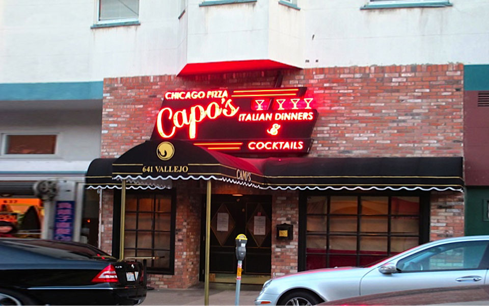 Marina Times Capo’s A gangster theme restaurant for North Beach