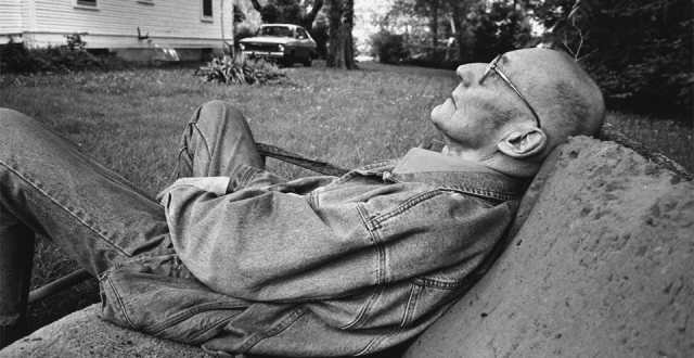 W. S. Burroughs, 1991 (photo: Allen Ginsberg)