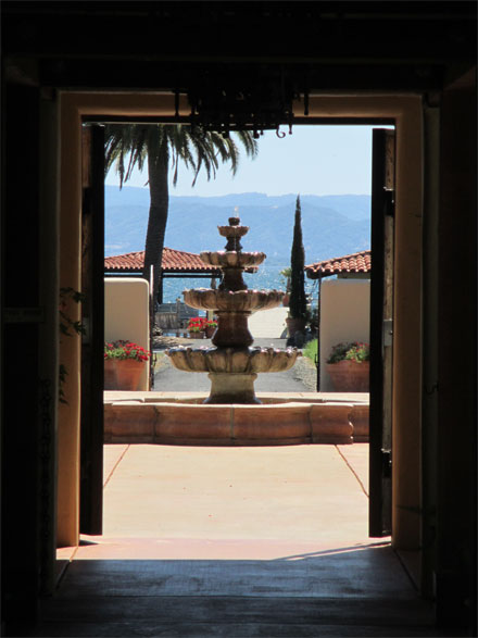 A glimpse of Clear Lake from Ceàgo Vinegarden (photo: Patty Burness)