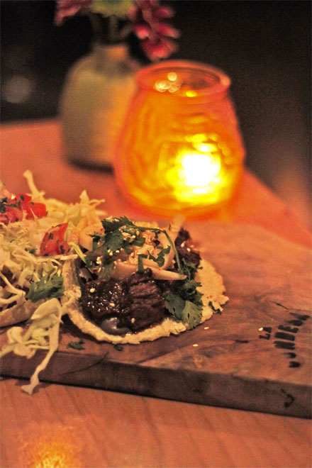 Oak-grilled tacos at La Condesa (photo: Garrick Ramirez)