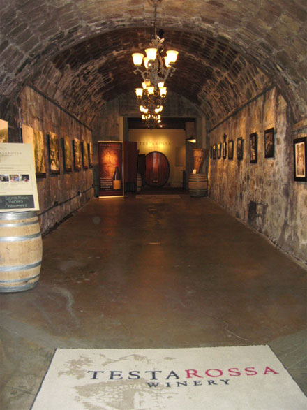 Historic Testarossa Winery (photo: Bo Links)