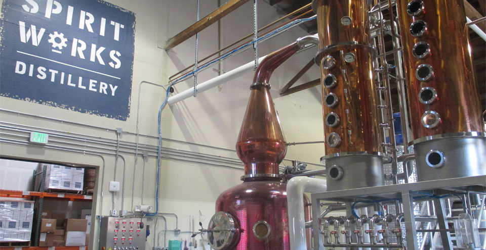 Watch the workings of the still at Spirit Works, Photo Credits: Bo Links