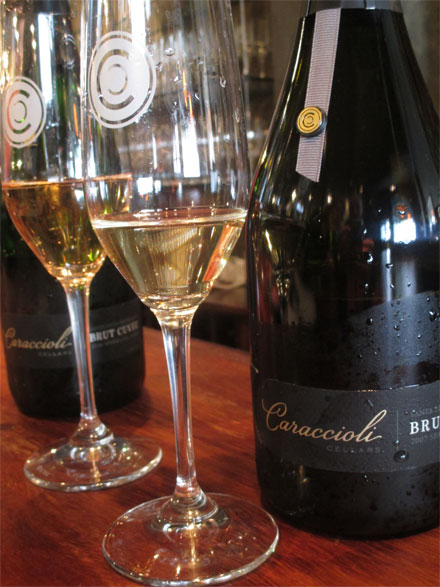 Cheers to Caraccioli Cellars (photo: Bo Links)