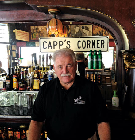 Capp’s bartender George McCarthy