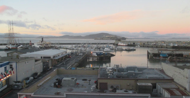 Argonaut's view of the waterfront (photo: Bo Links)