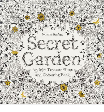 Secret Garden: An Inky Treasure Hunt and Coloring Book