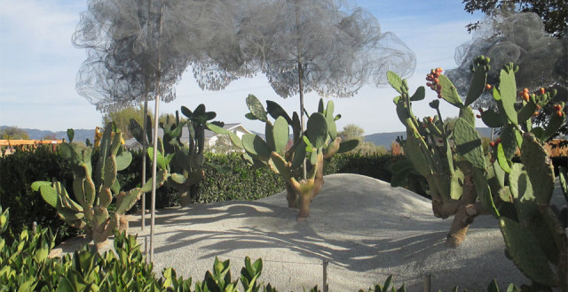 One of the creative gardens at CornerStone Sonoma. Photo: Bo Links