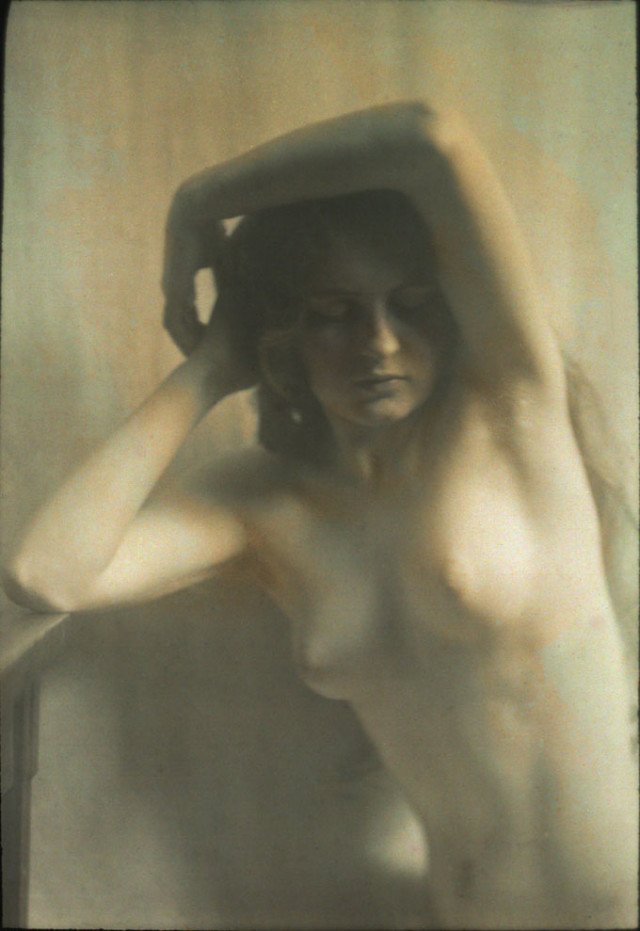 Nude study by Arnold Genthe, early 1900s