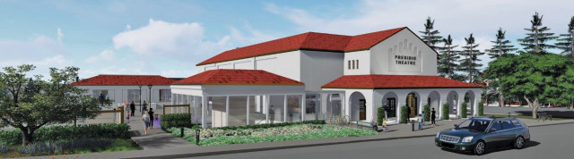 The Presidio Theatre will host live entertainment and other gatherings when its rehabilitation is completed in mid-2019. Photo: Presidio Trust