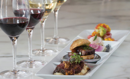 A Palate Play wine and food pairing. Photo: courtesy Ram's Gate Winery