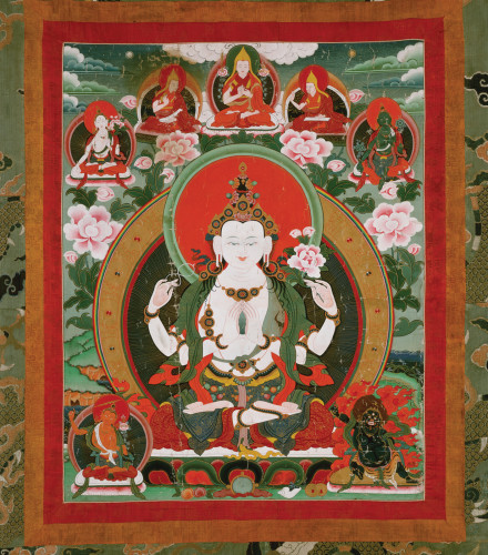 The bodhisattva Avalokiteshvara, (1800–1900). Photo: courtesy Asian Art Museum