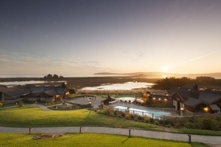 The sun sets over Bodega Bay. Photo courtesy of Bodega Bay Lodge