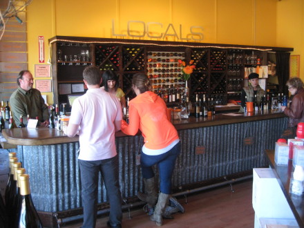 Taste interesting wines at Locals. Photo Bo Links