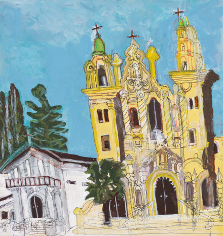 Camille Holvoet's Mission Dolores, 2018. All Artworks © Creativity Explored, LLC . All Rights Reserved.