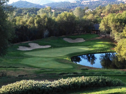 The 13th hole at Greenhorn Creek. Photo: Bo Links