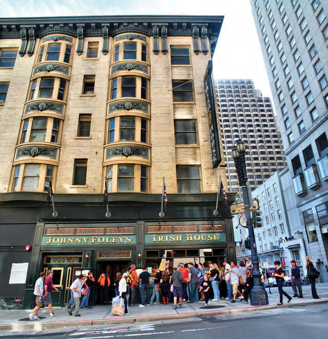 Try John Foley's Irish Pub & Restuarant this Saint Patrick's Day.  Photo: John Martinez Pavliga; flickr.com/virtualsugar