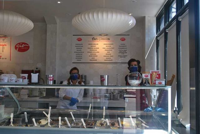 Gio Gelati on Union Street continues to bring fresh and delicious gelato to the community during the lockdown, run by mother-son pair Patricia and Corrado.