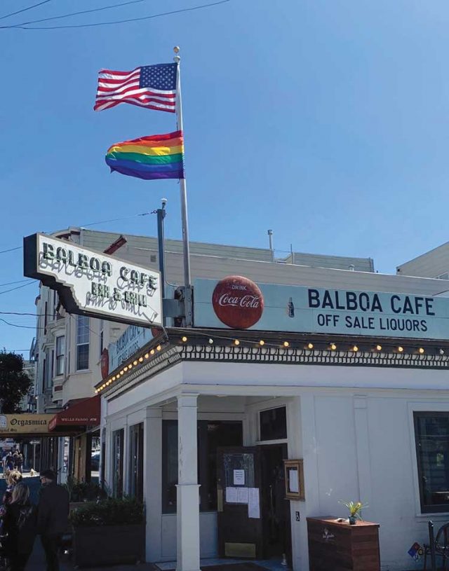 Balboa Cafe has reopened for outdoor service.