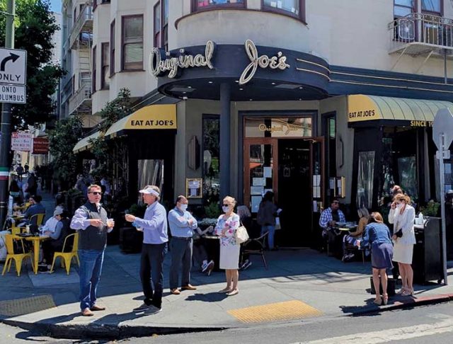 Original Joe’s contributes to the revitalization of North Beach.