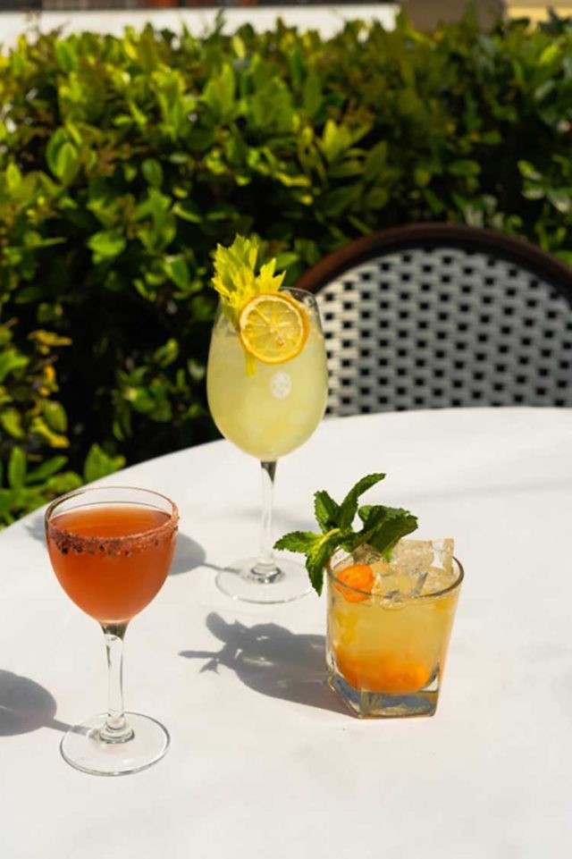 An assortment of Izzy’s seasonal cocktails. Photo: Ashley Rose Conway