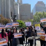 A rally launching a second campaign to unseat the district attorney took place at Portsmouth Square on May 26, photo: Anh Lê