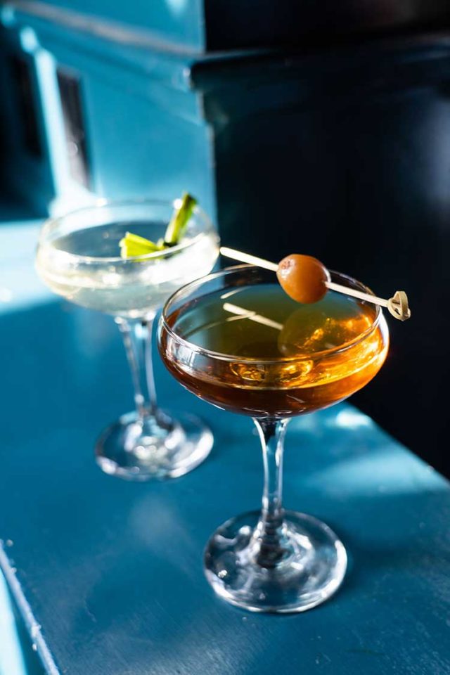 Martinis at The Dorian. Photo: THE DORIAN