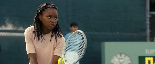 Saniyya Sidney as Venus Williams in King Richard. Photo: Courtesy of Warner Bros. Pictures