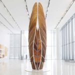 Aguahoja Pavilion by Neri Oxman and The Mediated Matter Group, 2018., Photo: courtesy San Francisco Museum of Modern Art - The Mediated Matter Group