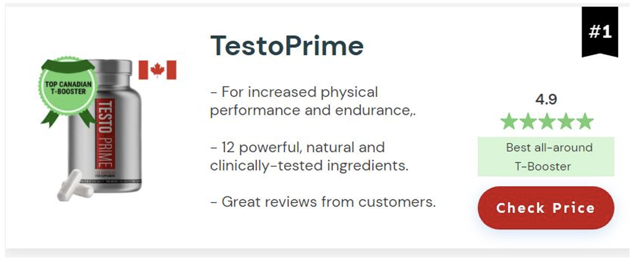 Marina Times Best Testosterone Booster Supplements for Canada
