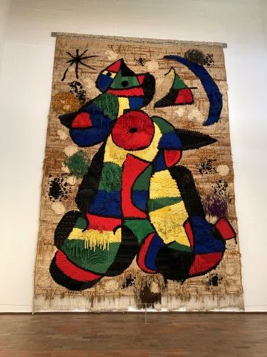 Joan Miró, Tapestry of Fundació, 1979, Fundació Joan Miró, Barcelona. Photo by Bo Links