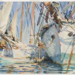 John Singer Sargent's White Ships. IMAGE Courtesy of the Fine Arts Museums of San Francisco